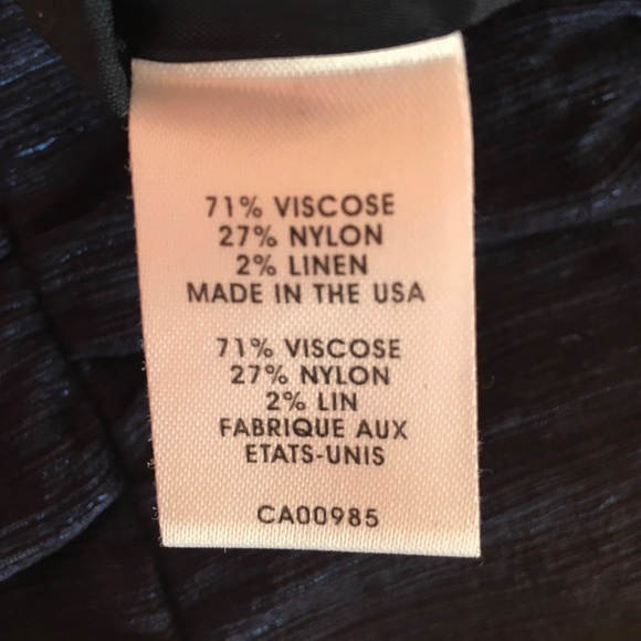 {NANETTE LEPORE} Indigo Sea Maiden V-Neck Dress 10 - Picture 7 of 8